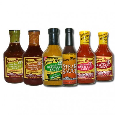 Variety Sauce 6 Pk « Johnny Harris BBQ Sauce